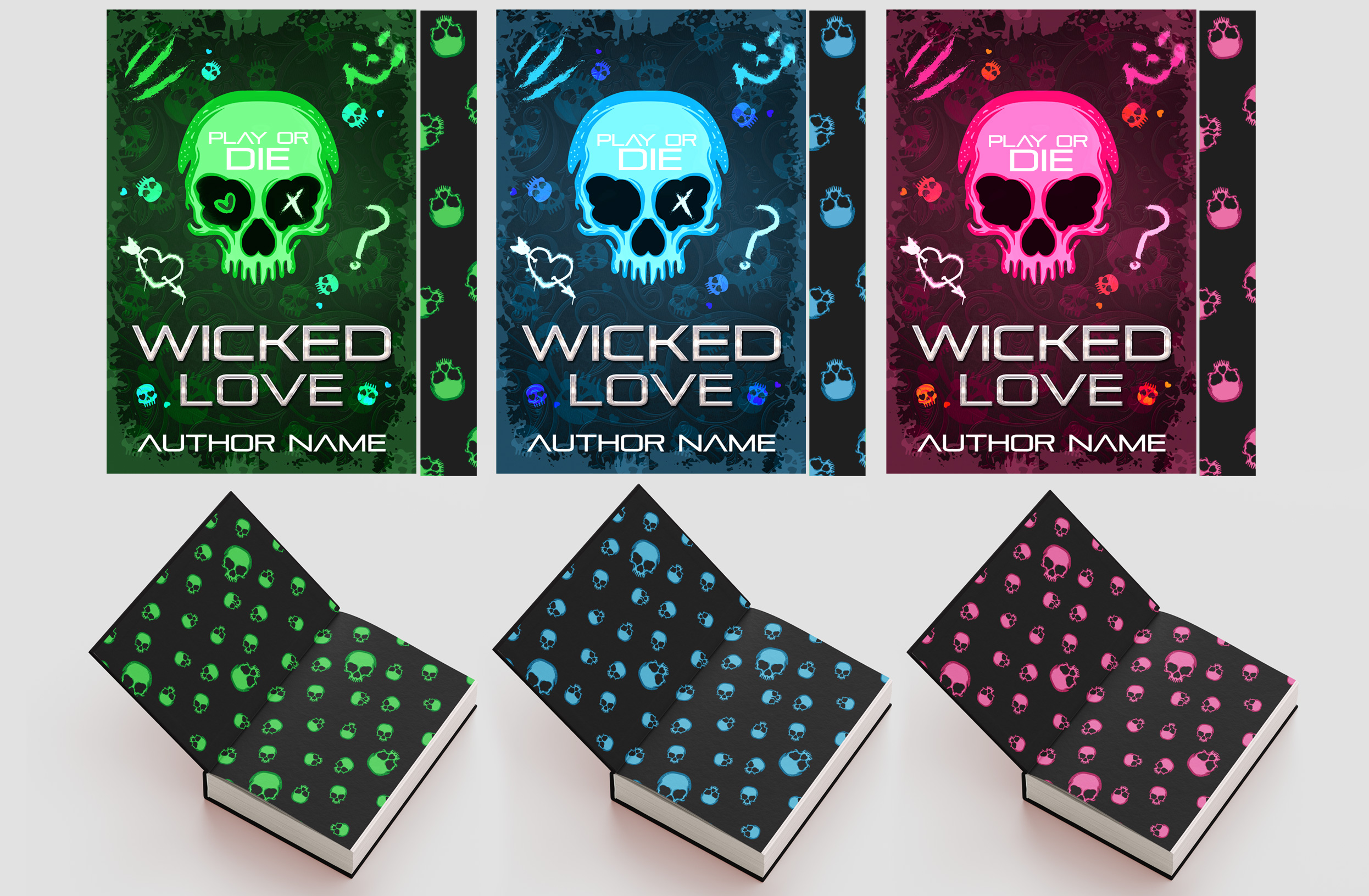 premade book cover design